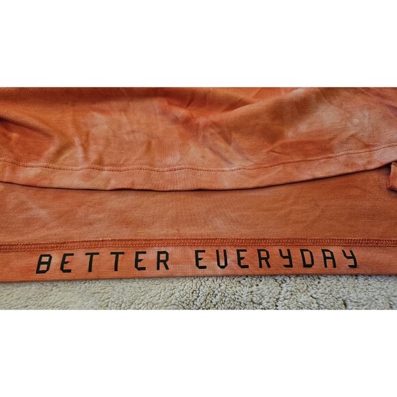 Lululemon Men's Small Orange Always Agile Tank Spray Dye - Picture 6 of 9